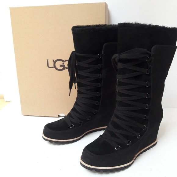ugg mason wedge winter boot